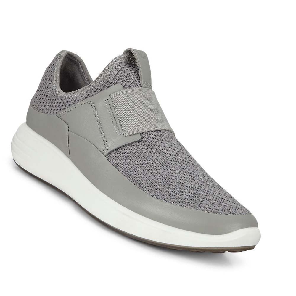 Ecco Soft 7 Runner Slip-on Fritidssko Dame Grå | NO 75HAP